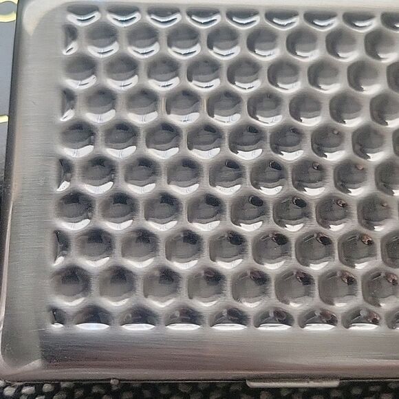 NWT VTG Colibri Silver Honeycomb Patterned Cigarette Case Holder Wallet Unisex - Picture 3 of 11
